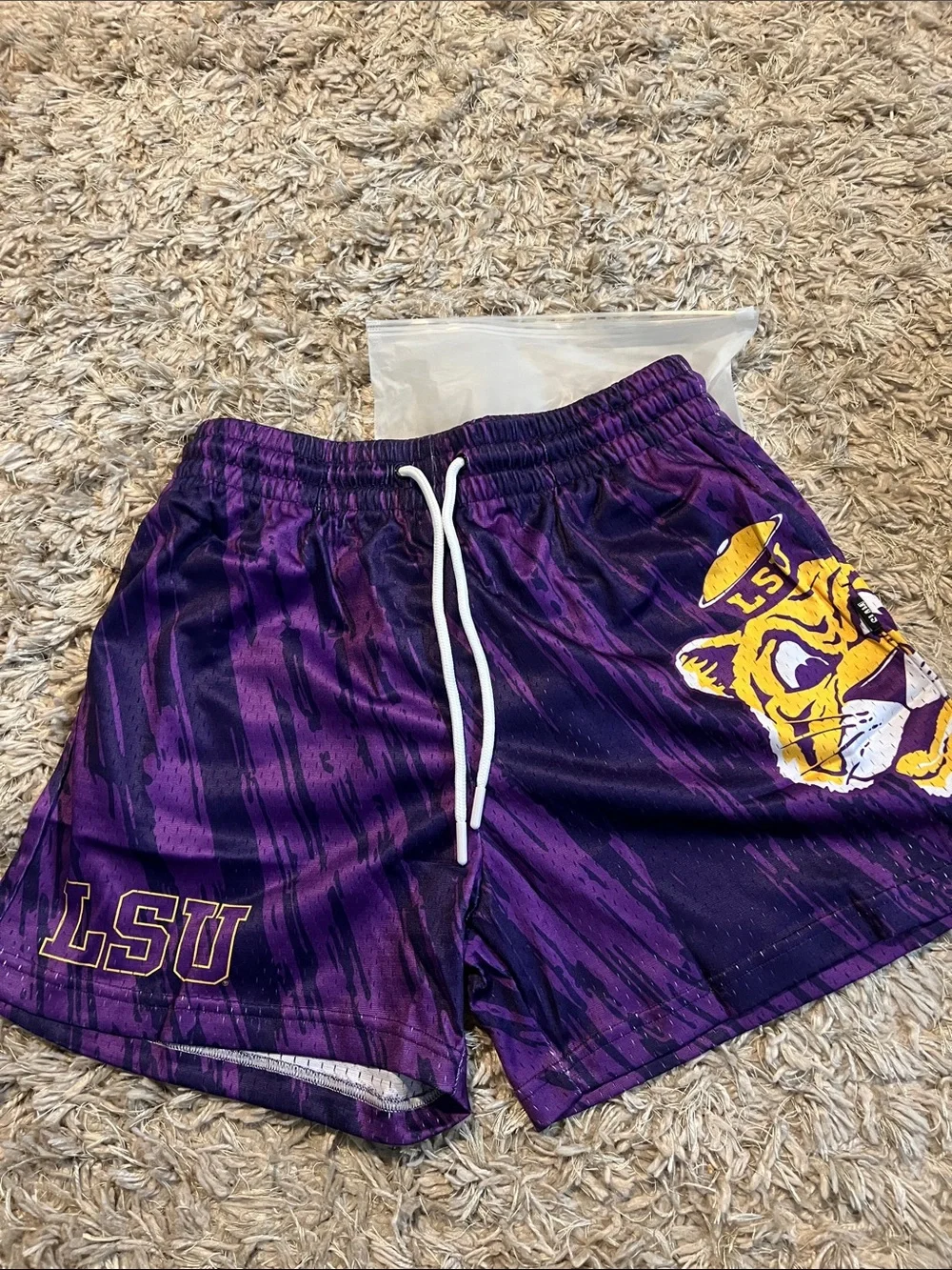 SLAM LSU Dual Logo Fundamental Shorts